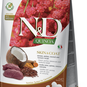 N&D Dog Quinoa Skin&coat vadhús 2,5kg