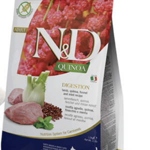 N&D Cat Quinoa Digestion Bárány 1,5kg