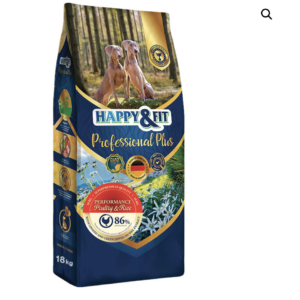 Happy&Fit Professional Plus Performance Poultry & Rice (Magas Aktivitású Munkakutyáknak) 18kg