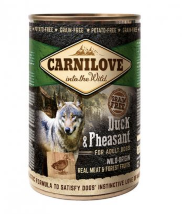 Carnilove Adult Duck & Pheasant Can- Kacsa és Fácán Hússal Konzerv 400g