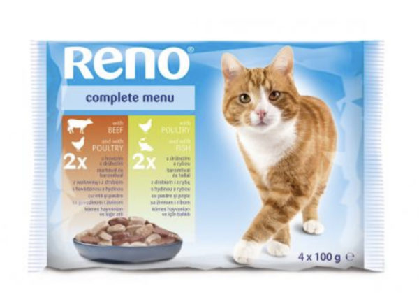 Reno Alutasak Macska Vegyes Íz 4x100g