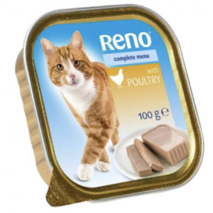 Reno Alutálka Macska Baromfi 100g