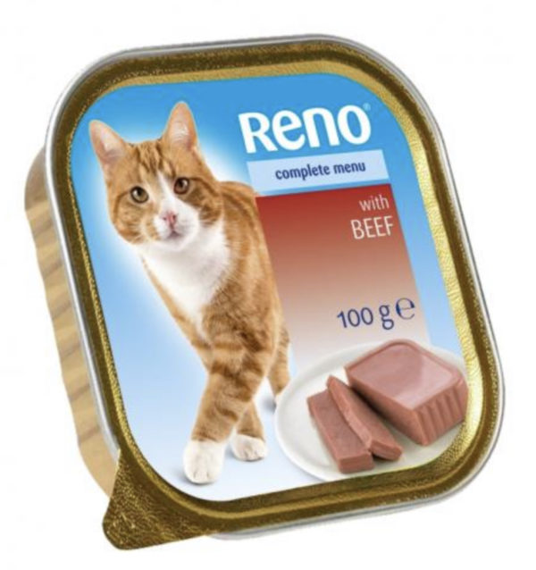 Reno Alutálka Macska Marha 100g