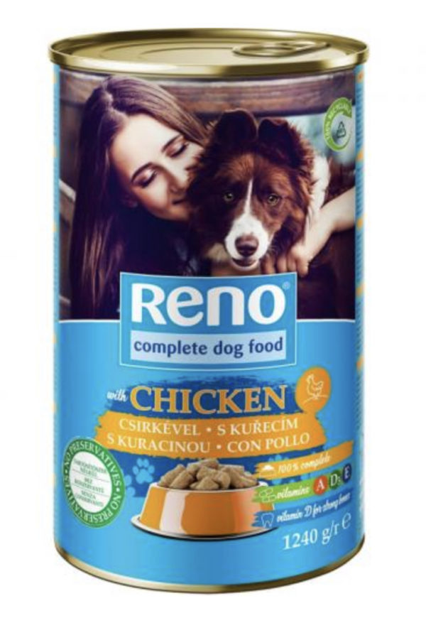 Reno Konzerv Kutya Csirke 1240g