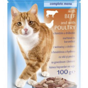 Reno Alutasak Macska Marha-Szárnyas 100g