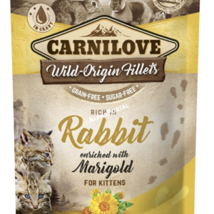 Carnilove Cat Tasakos Rabbit With Marigold - Nyúl Körömvirággal 85g