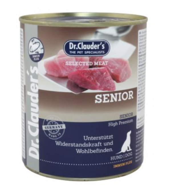 Dr.Clauders Selected Meat Senior Konzerv 800g
