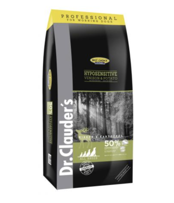 Dr.Clauders Adult Dog Hyposensitive Szarvas & Burgonya 20kg