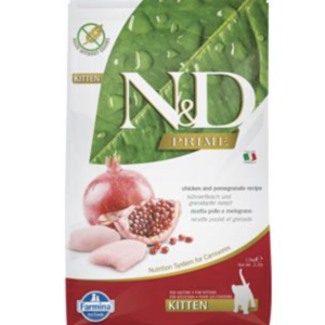 N&D Cat Prime Csirke & Gránátalma Kitten 1,5kg