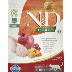 N&D Cat Grain Free Pumpkin Fürj, gránátalma 300g