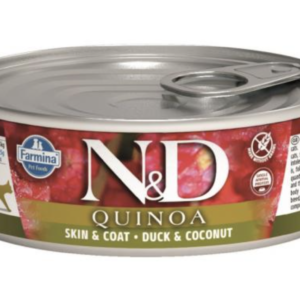 N&D Cat Quinoa Konzerv Kacsa & Kókusz 80g