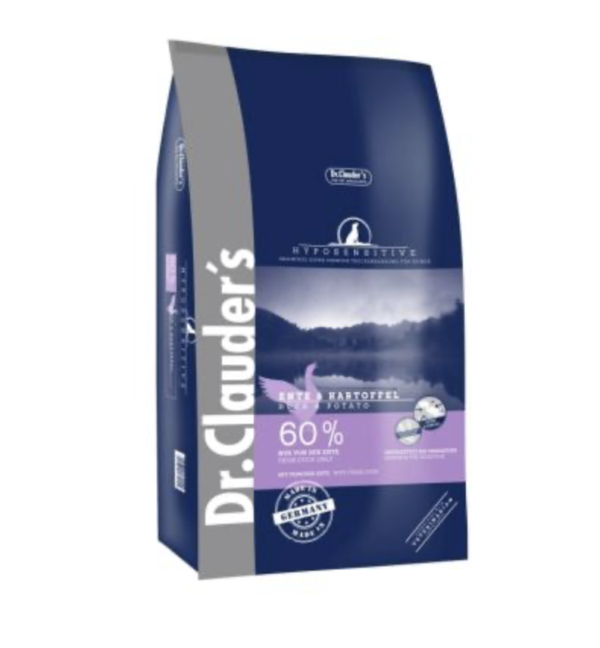Dr.Clauders Adult Dog Hyposensitive Kacsa & Burgonya 11,5kg