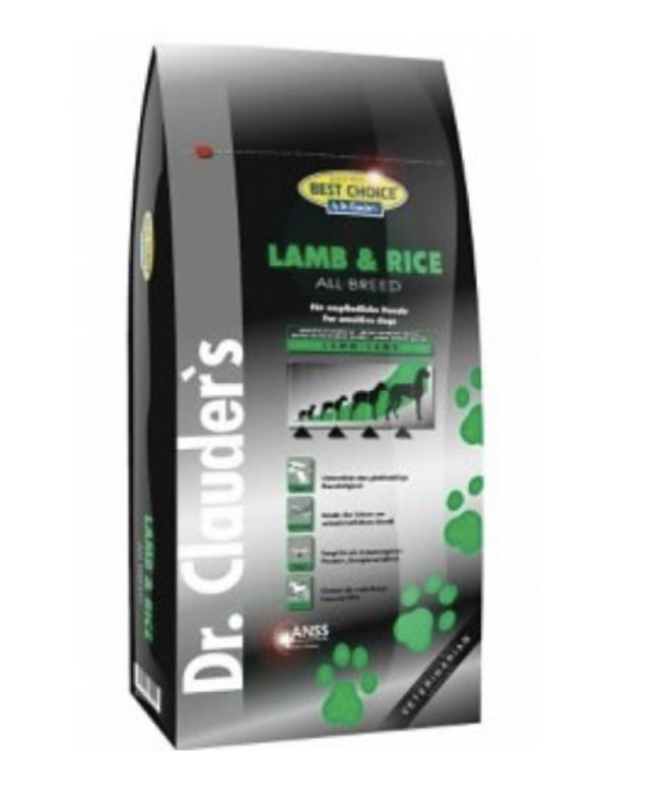 Dr.Clauders Adult Sensitive Bárány & Rizs 12,5kg