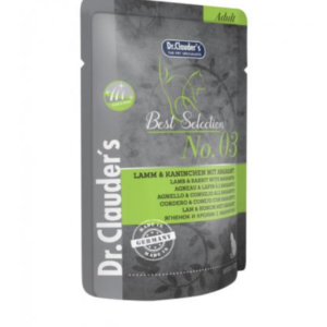Dr.Clauders Best Selection Cat No3 Alutasak Bárány & Nyúl Amaránttal - Hair & Skin 85g