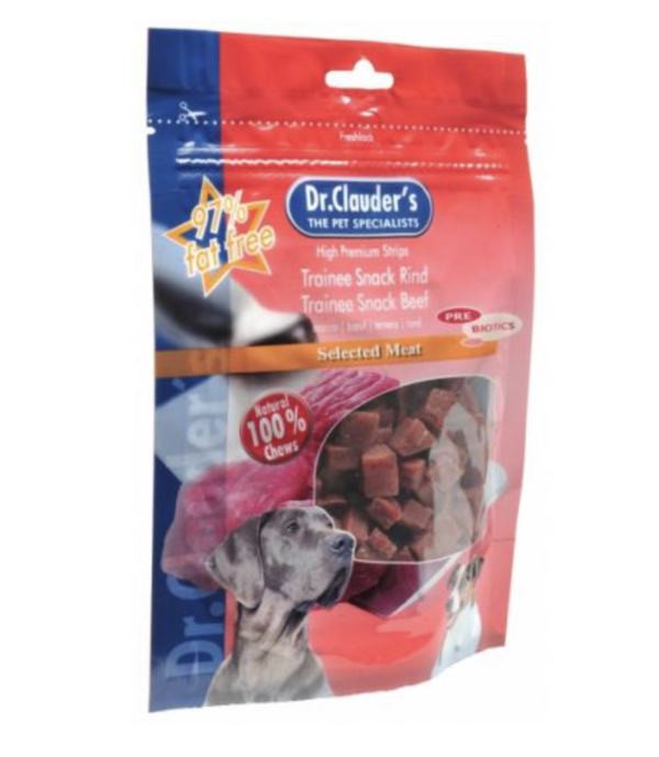 Dr.Clauders Dog Jutalomfalat Premium Marha Tréning 80g