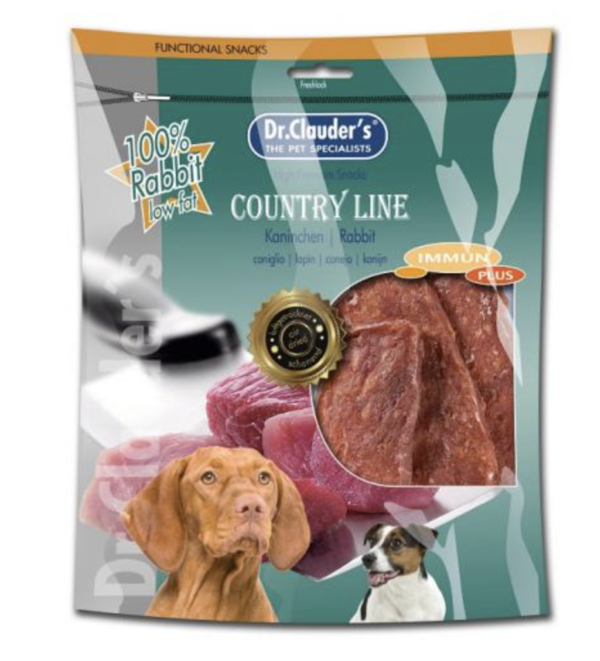 Dr.Clauders Dog Premium Country Line Snack Nyúl 170g