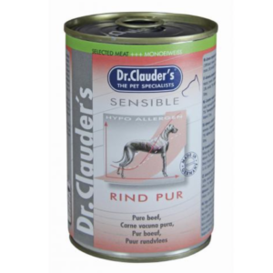 Dr.Clauders Dog Selected Meat Sensible Beef Pure Marhás Konzerv 400g