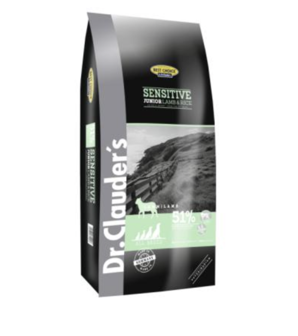 Dr.Clauders Junior Sensitive Bárány & Rizs 12,5kg