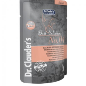 Dr.Clauders Best Selection Cat No4 Alutasak Lazac & Csirke Quinoával - Hair & Skin 85g