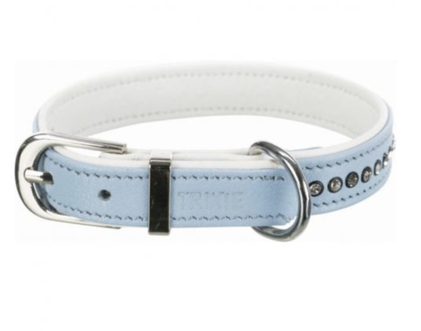 Trixie Nyakörv Active Comfort Strasszkövekkel XXS–XS 17–21cm/12mm Világoskék