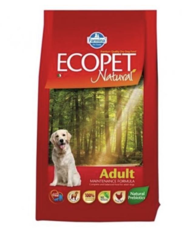 Ecopet Dog Natural Adult Medium 2,5kg