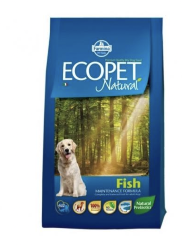 Ecopet Dog Natural Fish 2,5kg
