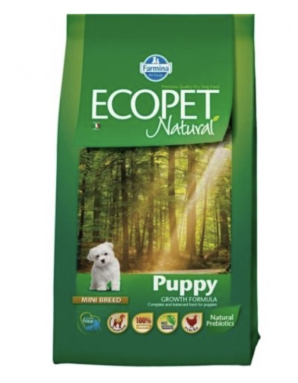 Ecopet Dog Natural Puppy Mini 2,5kg