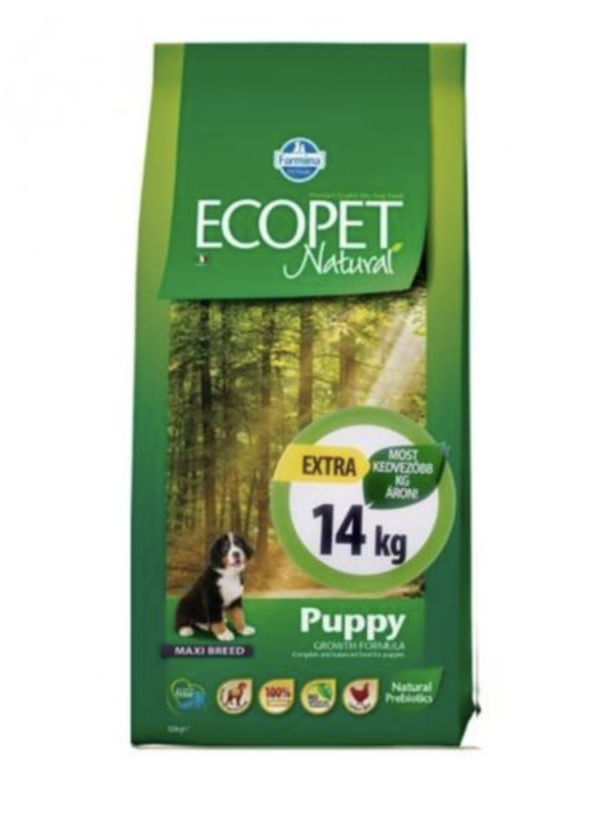 Ecopet Dog Natural Puppy Maxi 14kg