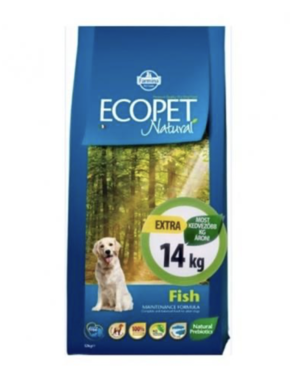 Ecopet Dog Natural Fish Medium 14kg