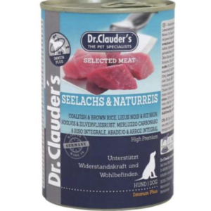 Dr.Clauders Dog Selected Meat Tőkehalas és Rizses Konzerv 400g