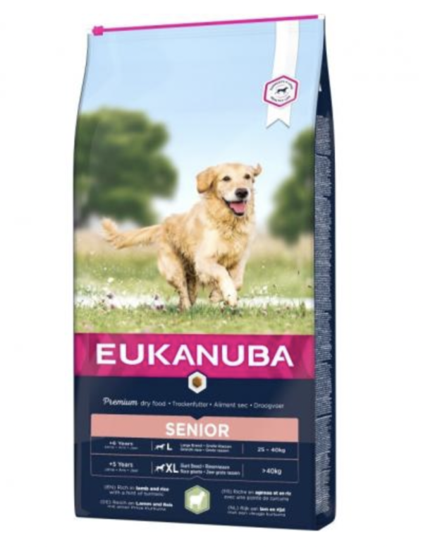 Eukanuba Senior Large Lamb & Rice 12kg