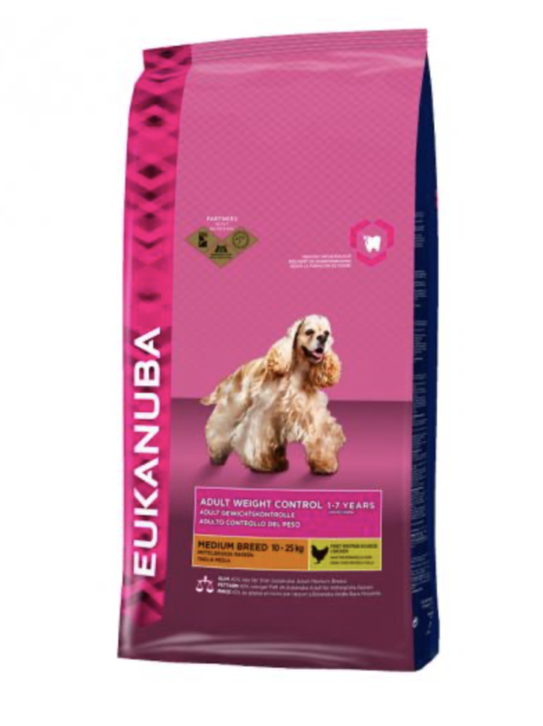 Eukanuba Adult Medium Breed Weight Control 15kg