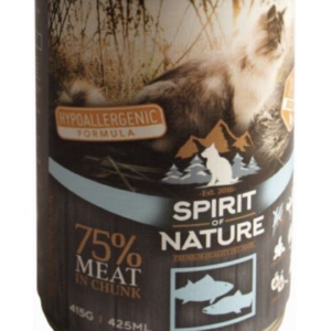Spirit of Nature Cat Konzerv Tonhallal és Lazaccal 415g