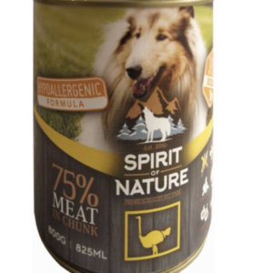 Spirit of Nature Dog Konzerv Strucchússal 800g