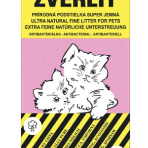 Zverlit Macskaalom Bentonit 0-1mm Rózsaszín 6kg
