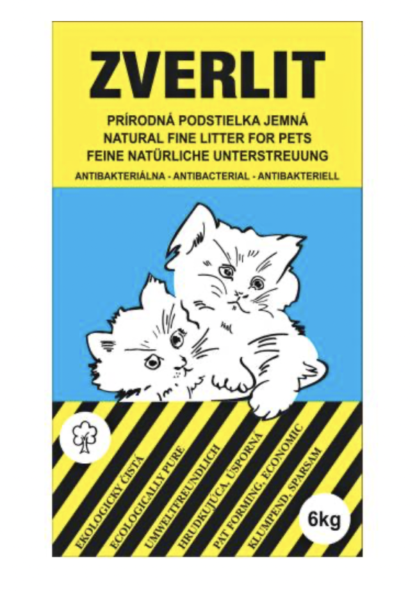 Zverlit Macskaalom Bentonit 1-2 mm Kék 6kg