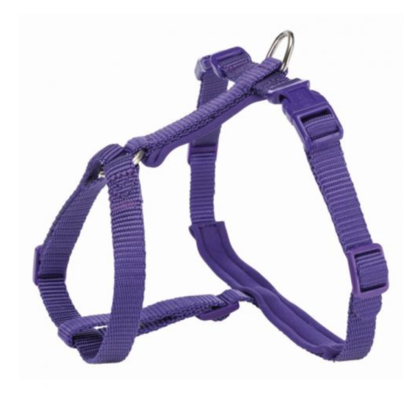 Trixie Hám és Póráz Macskának 33–57cm/13mm 1,2m Ibolya