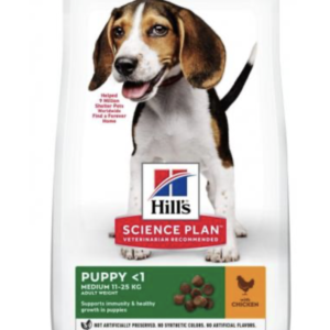 Hills Science Plan Canine Puppy Medium Chicken 18kg