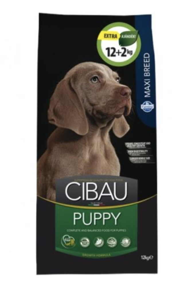 Cibau Puppy Maxi 12+2kg Puppy Maxi Breed