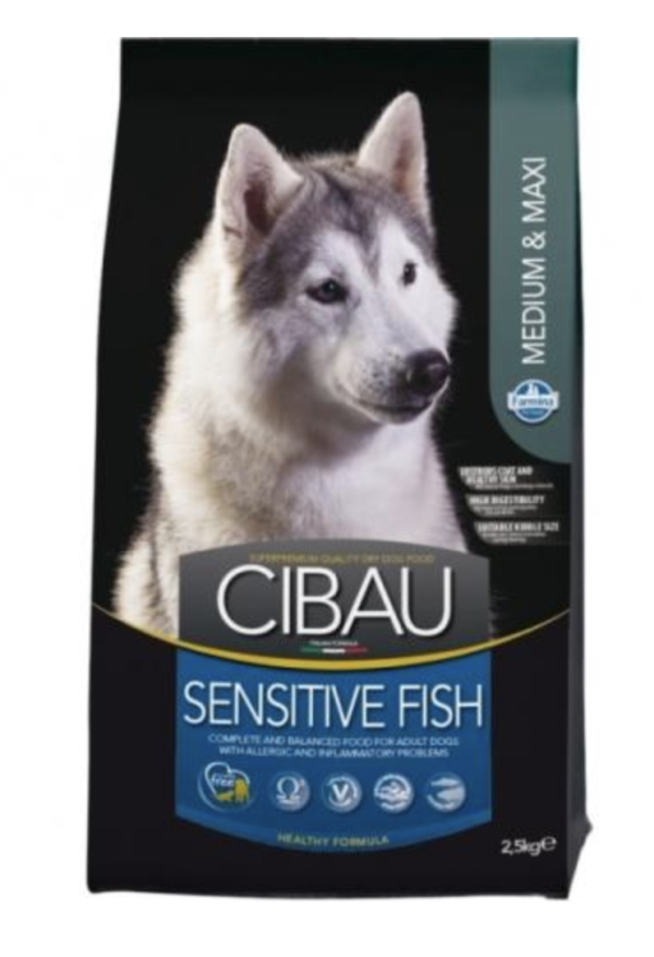 Cibau Sensitive Fish Adult Medium/Maxi 2,5kg