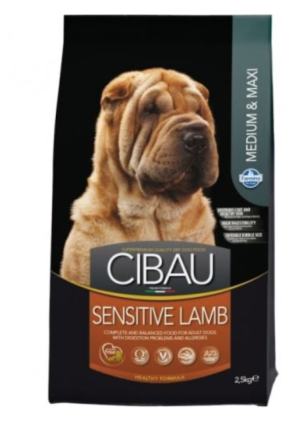Cibau Sensitive Lamb Adult Medium/Maxi 2,5kg