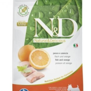 N&D Dog Grain Free Hal & Narancs Adult Mini 7kg