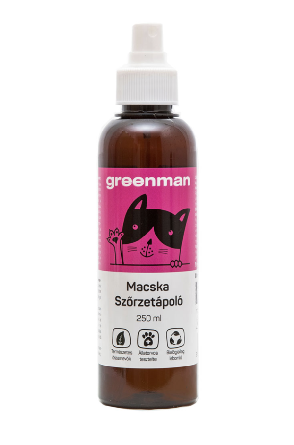 Greenman Macska Szőrzetápoló 250ml