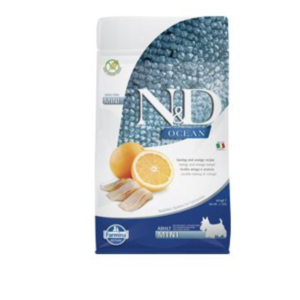 N&D Dog Ocean Hering & Narancs Adult Mini 800g