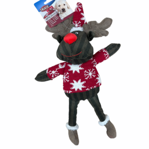 Xmas szarvas játék szövetből 42cm – barna