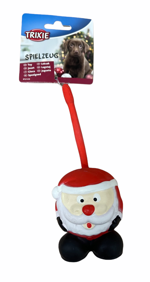 Trixie Játék Latex Xmas télapó labda 18cm