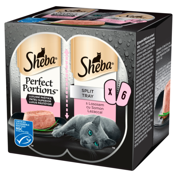 Sheba Perfect Portions 3 Pack Lazac