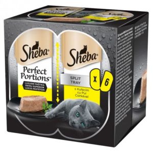 Sheba Perfect Portions 3 Pack Csirkés