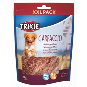 Trixie Jutalomfalat Premio Carpaccio Kacsával és Hallal 80g