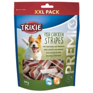 Trixie Jutalomfalat Premio Hal+Csirke csíkok XXL Csomag 300g